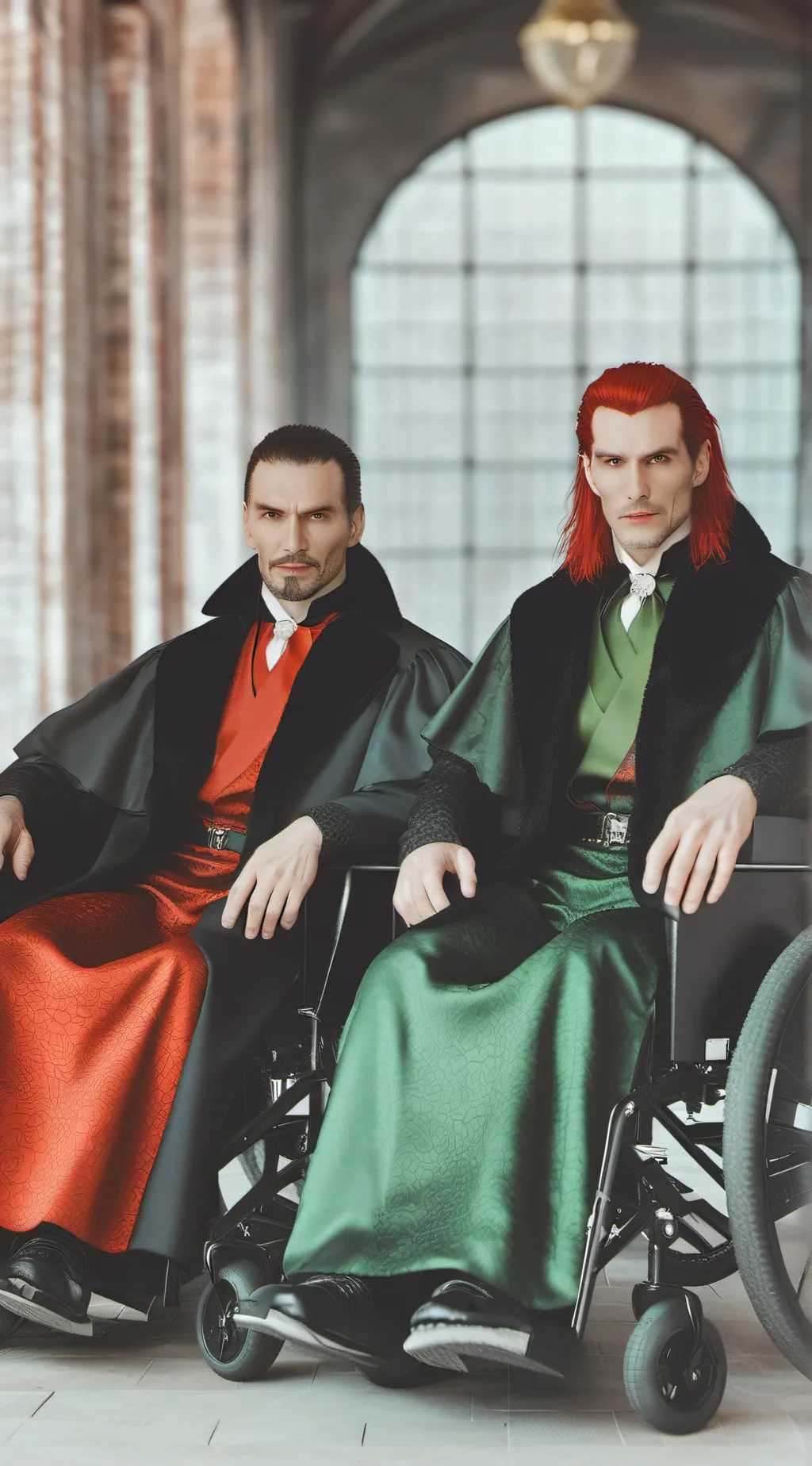 ai character: Angelfish  background