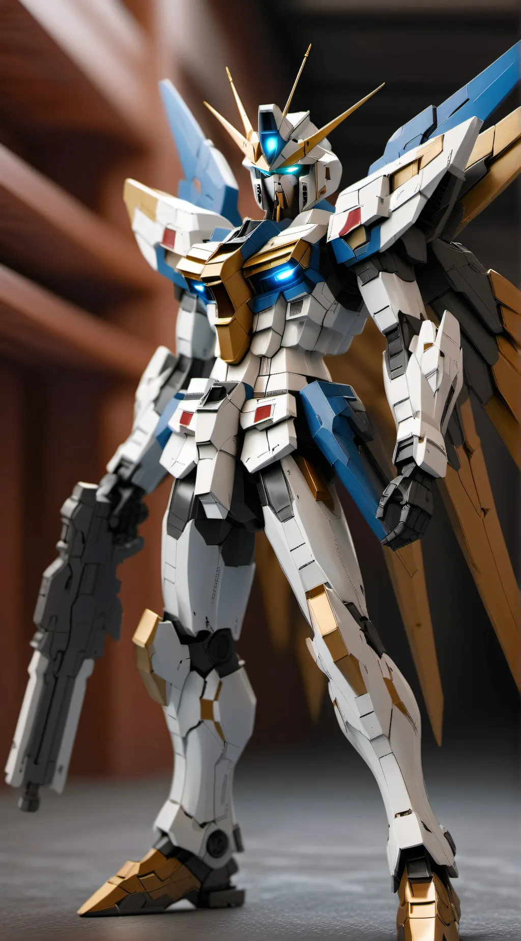 ai character: Gundam universe  background