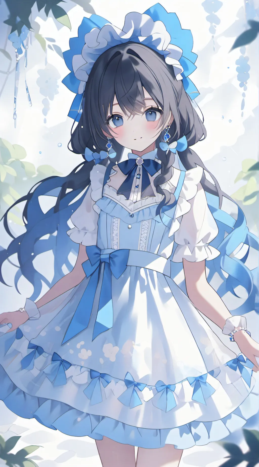 ai character: sky background