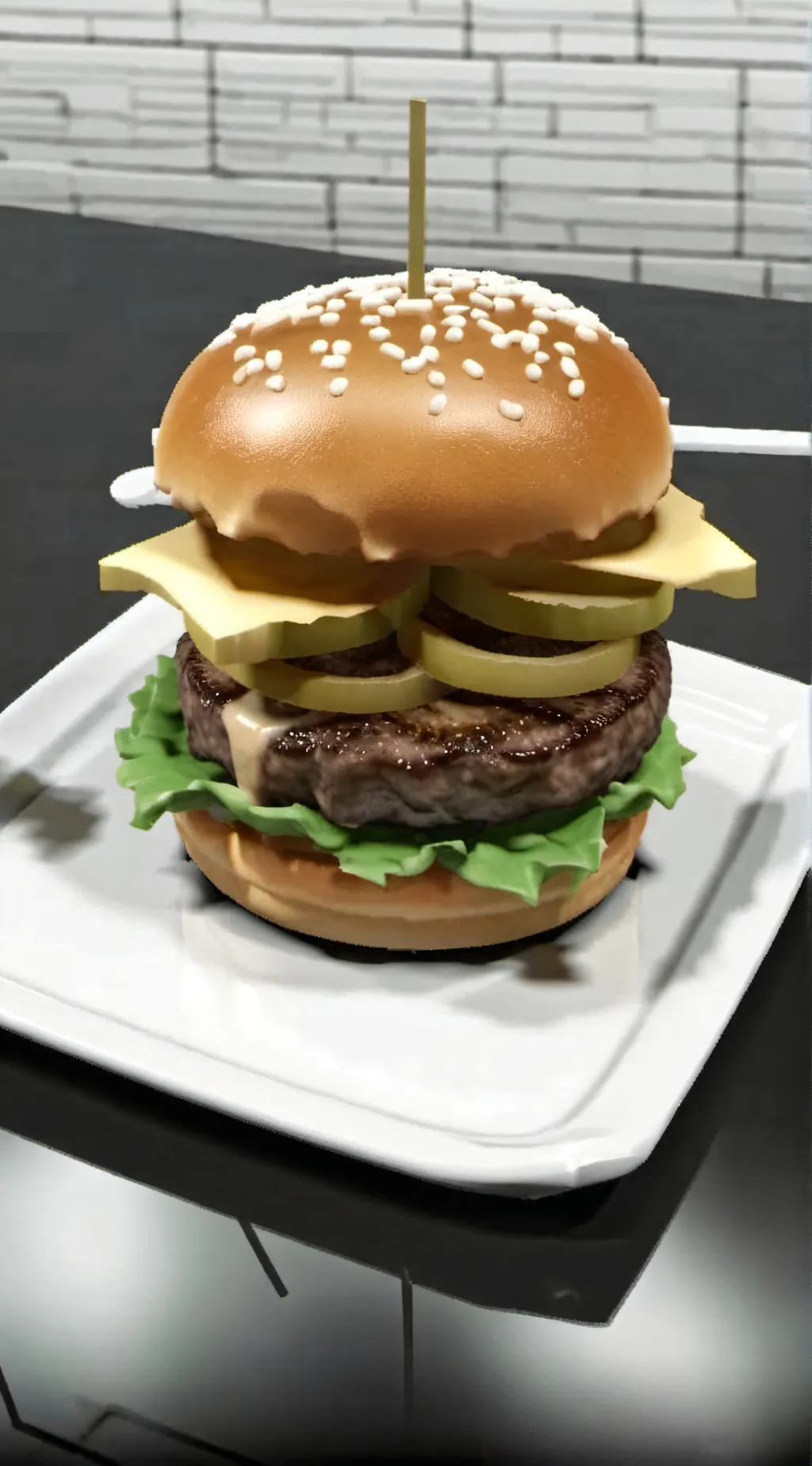 ai character: VANNESA BIGBURGER background