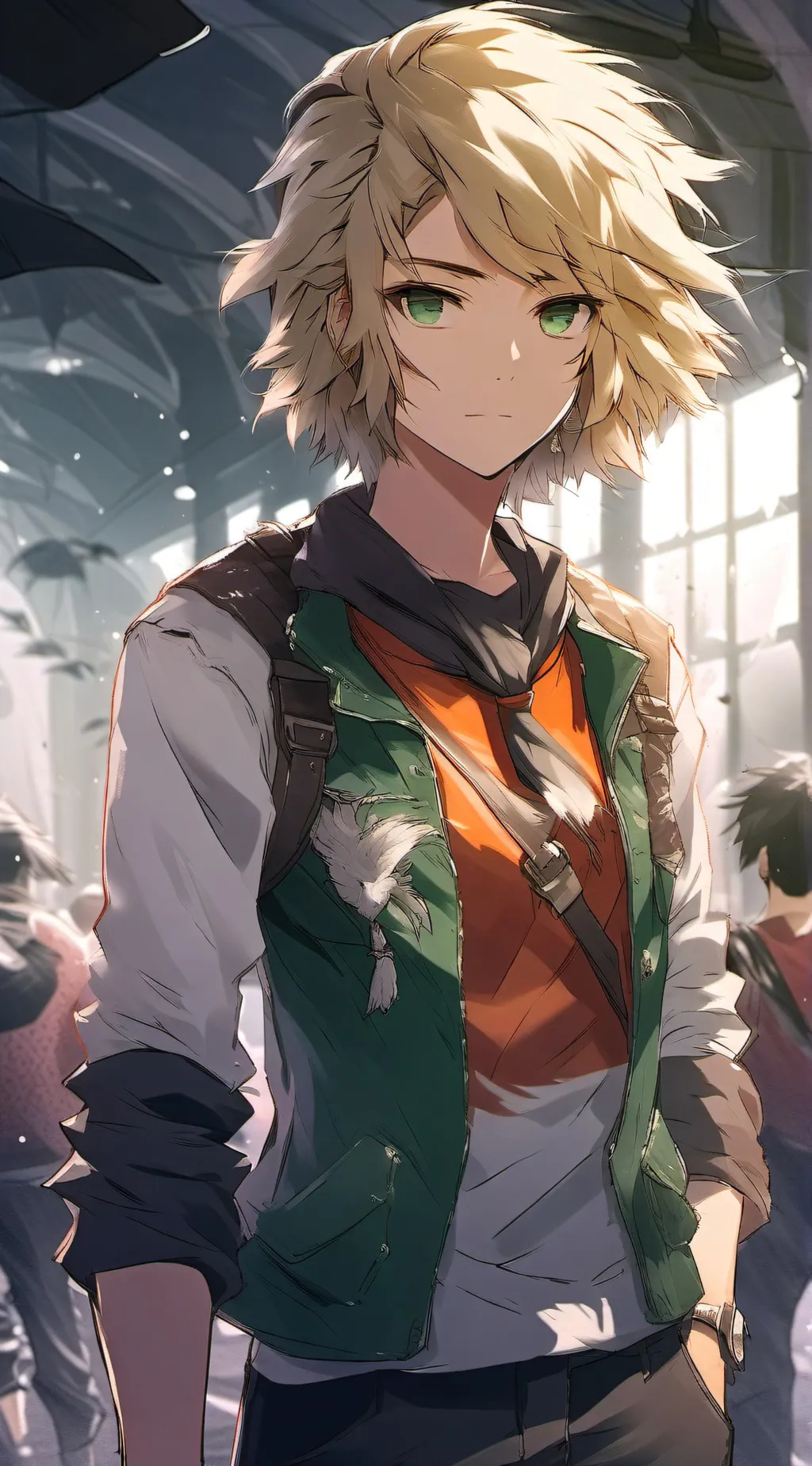 ai character: Clarrise La Rue  background