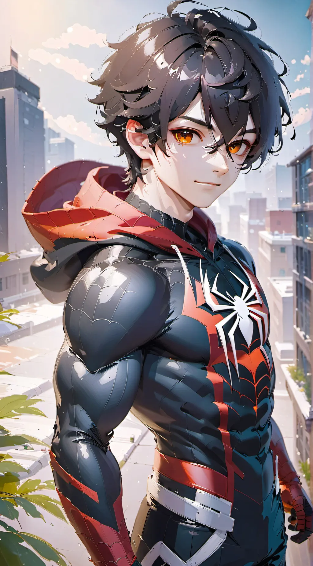 ai character: Daniel (SpiderMan) background