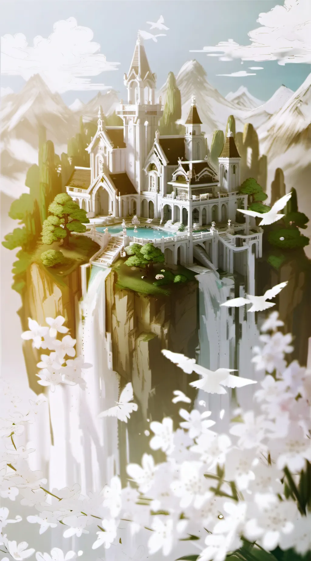 ai character: group background