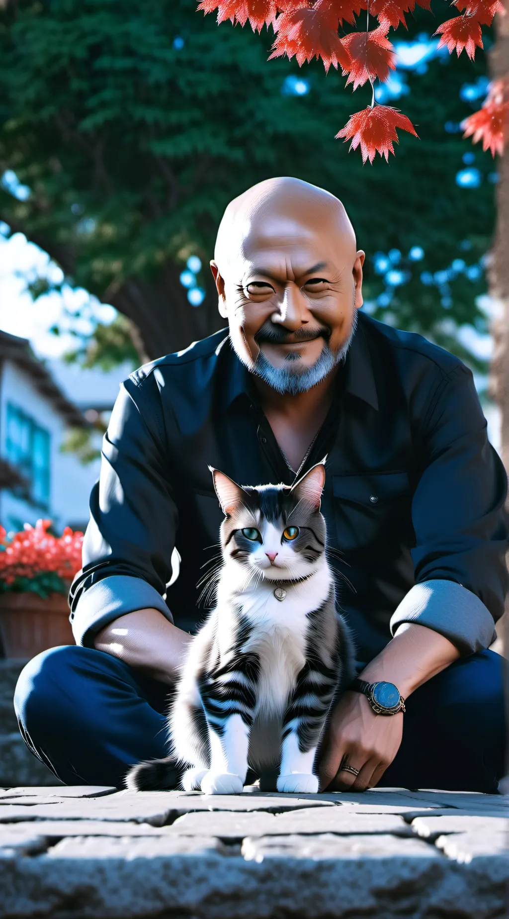 ai character: demon king background