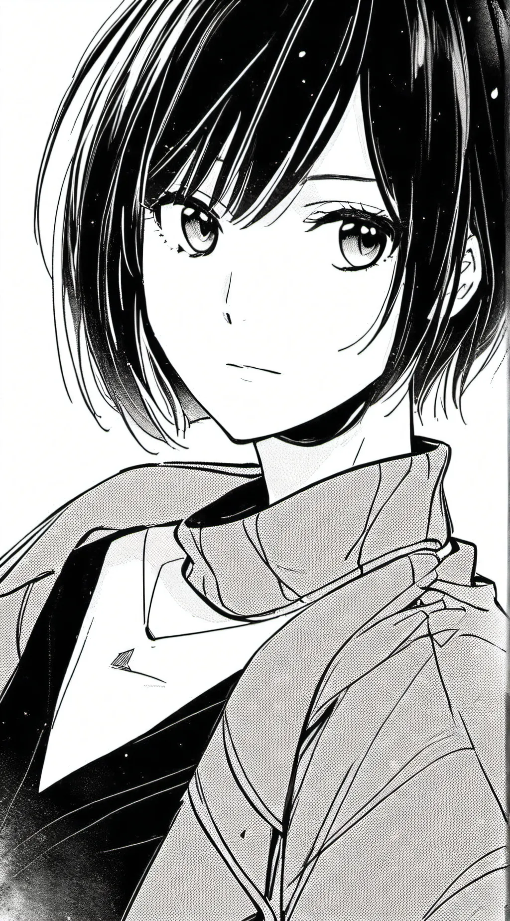 ai character: Mikasa Akerman background