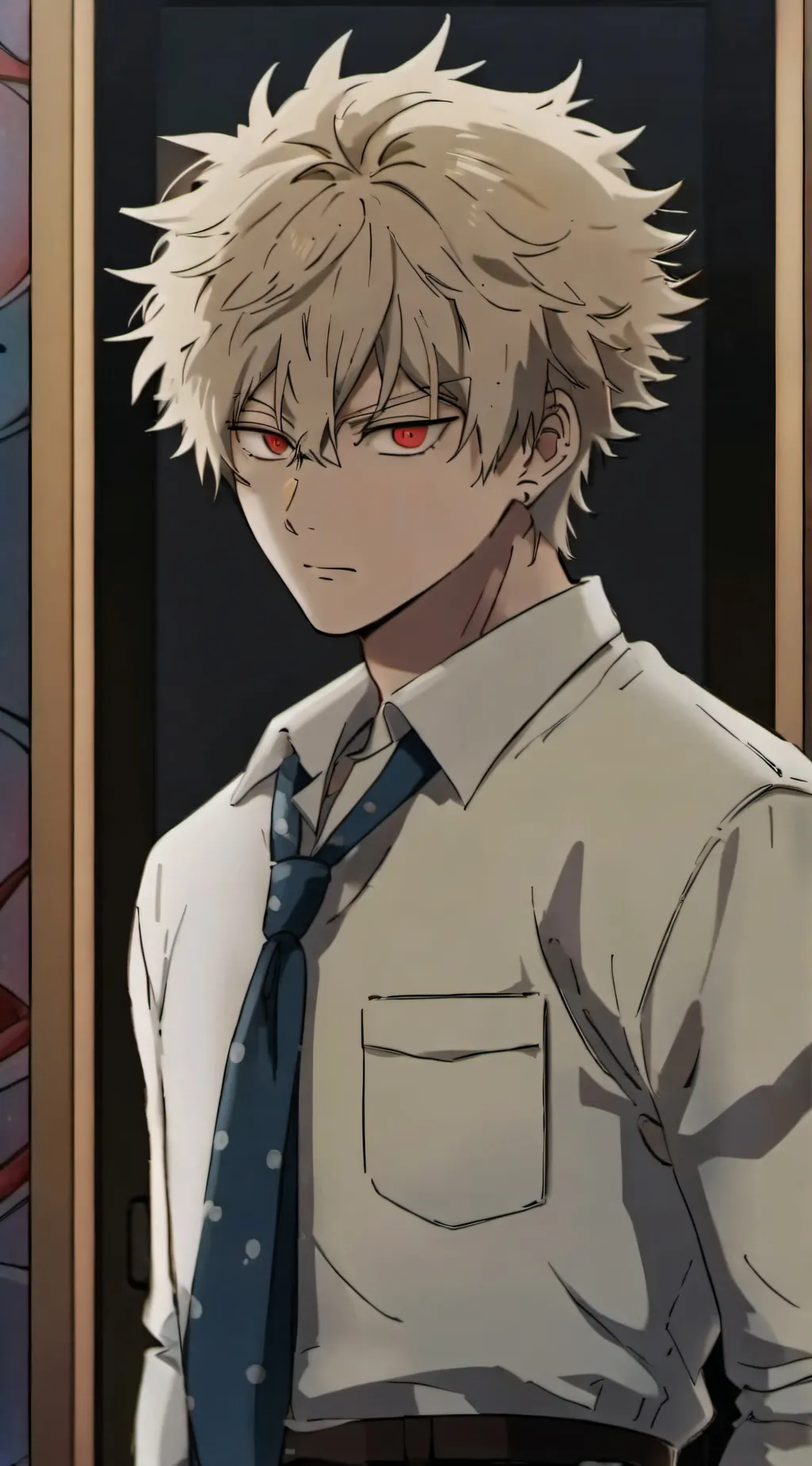 ai character: Bakugo background