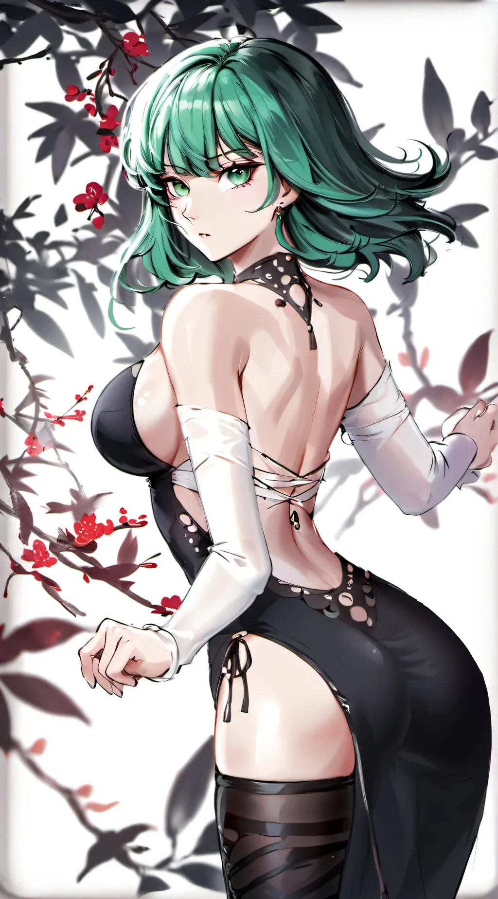 ai character: tatzumaki  background