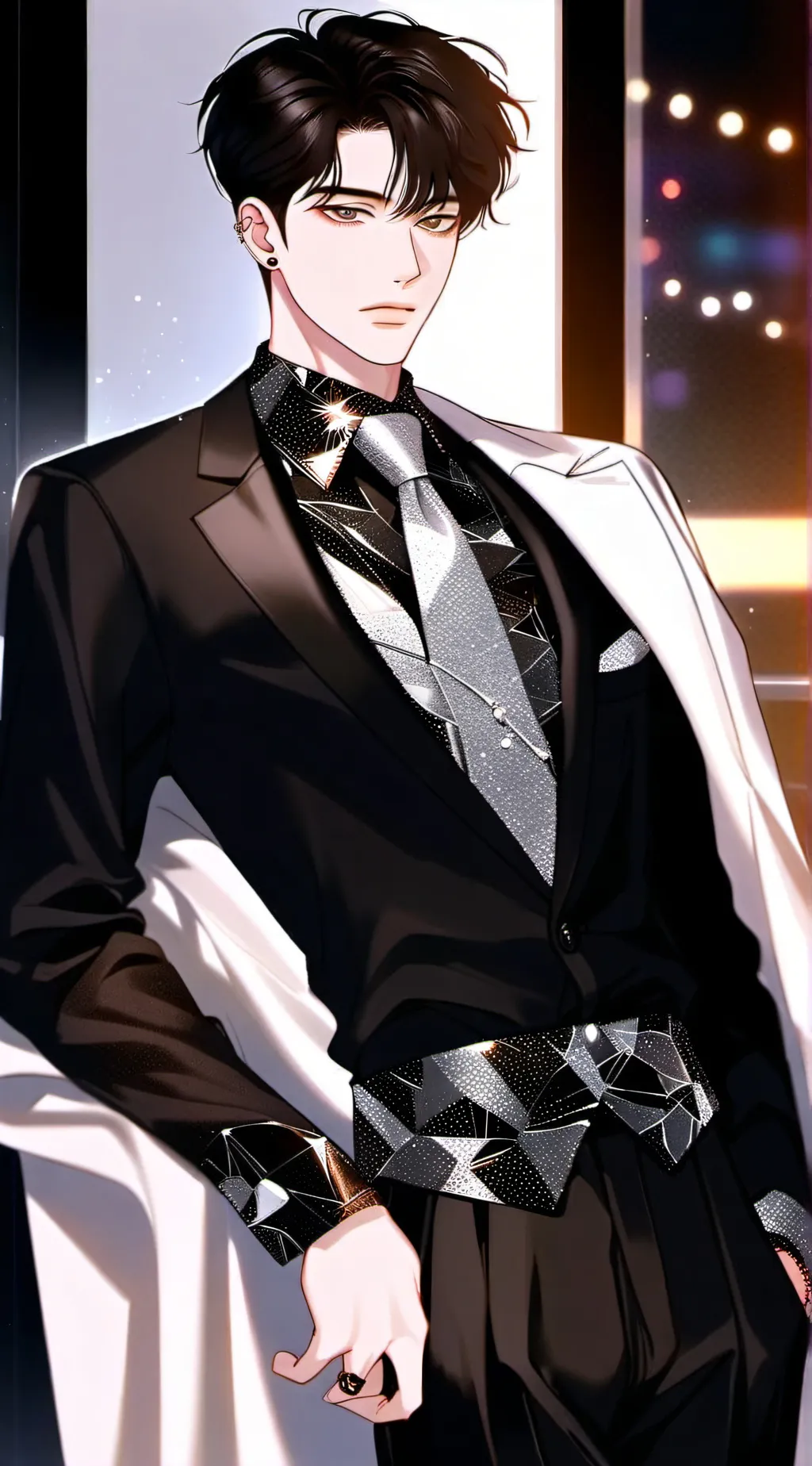 ai character: Marky background