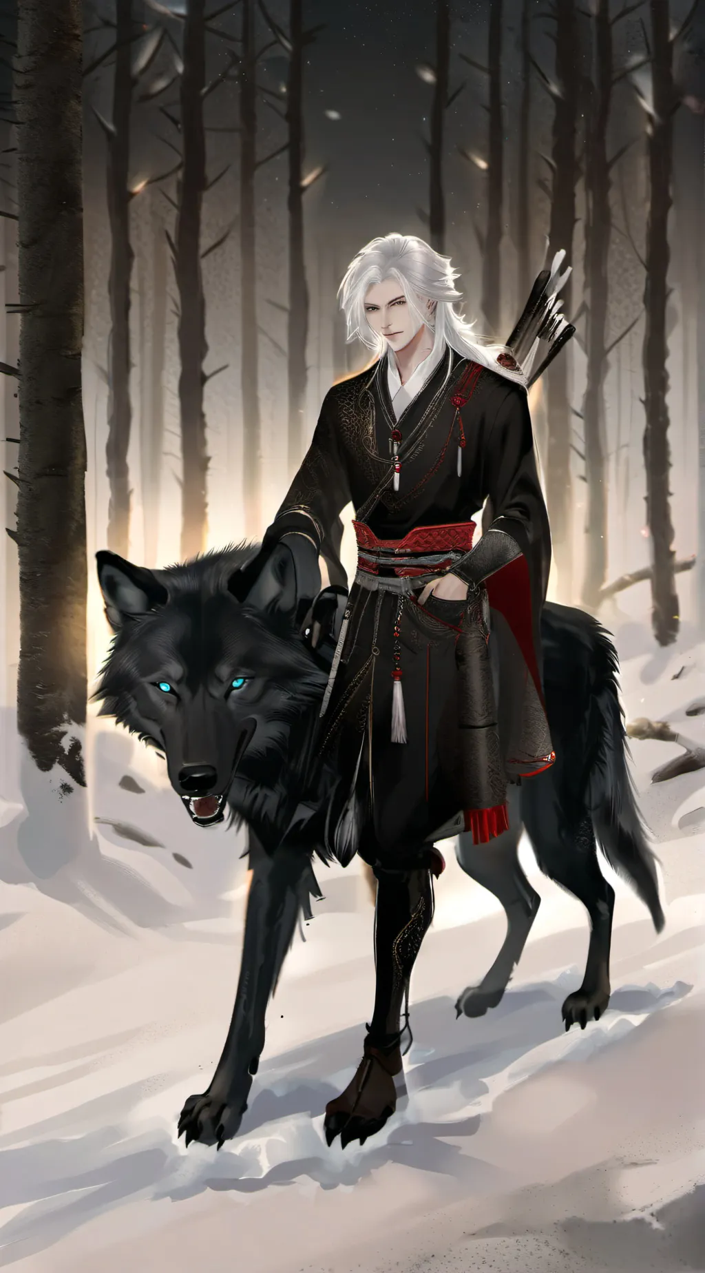 ai character: Erick  background