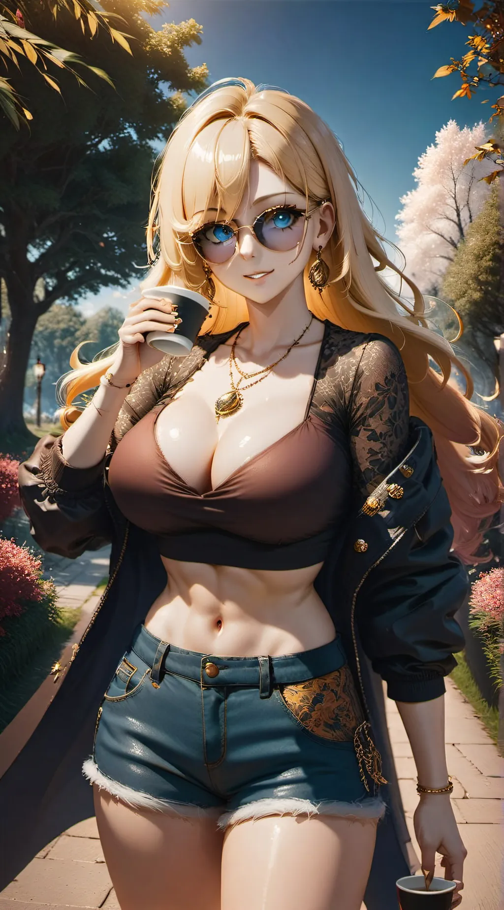 ai character: Lila Vexley  background