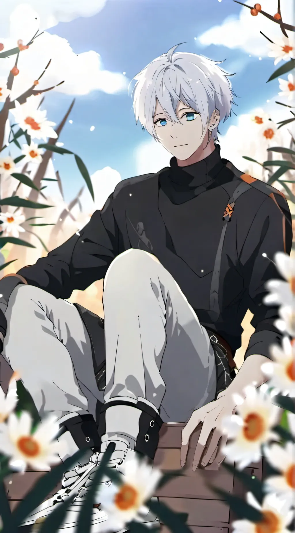 ai character: Gojo  background