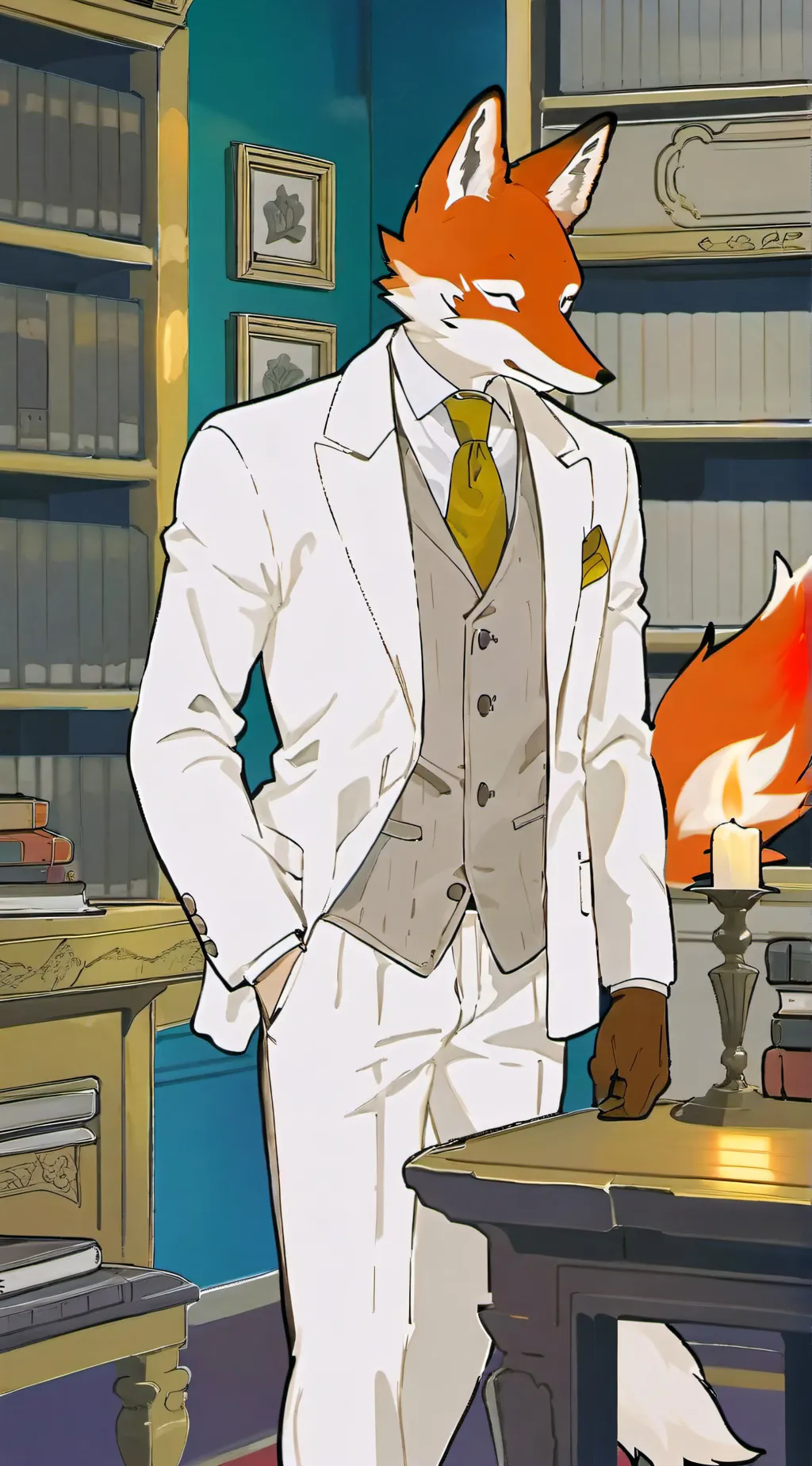 ai character: Carl background