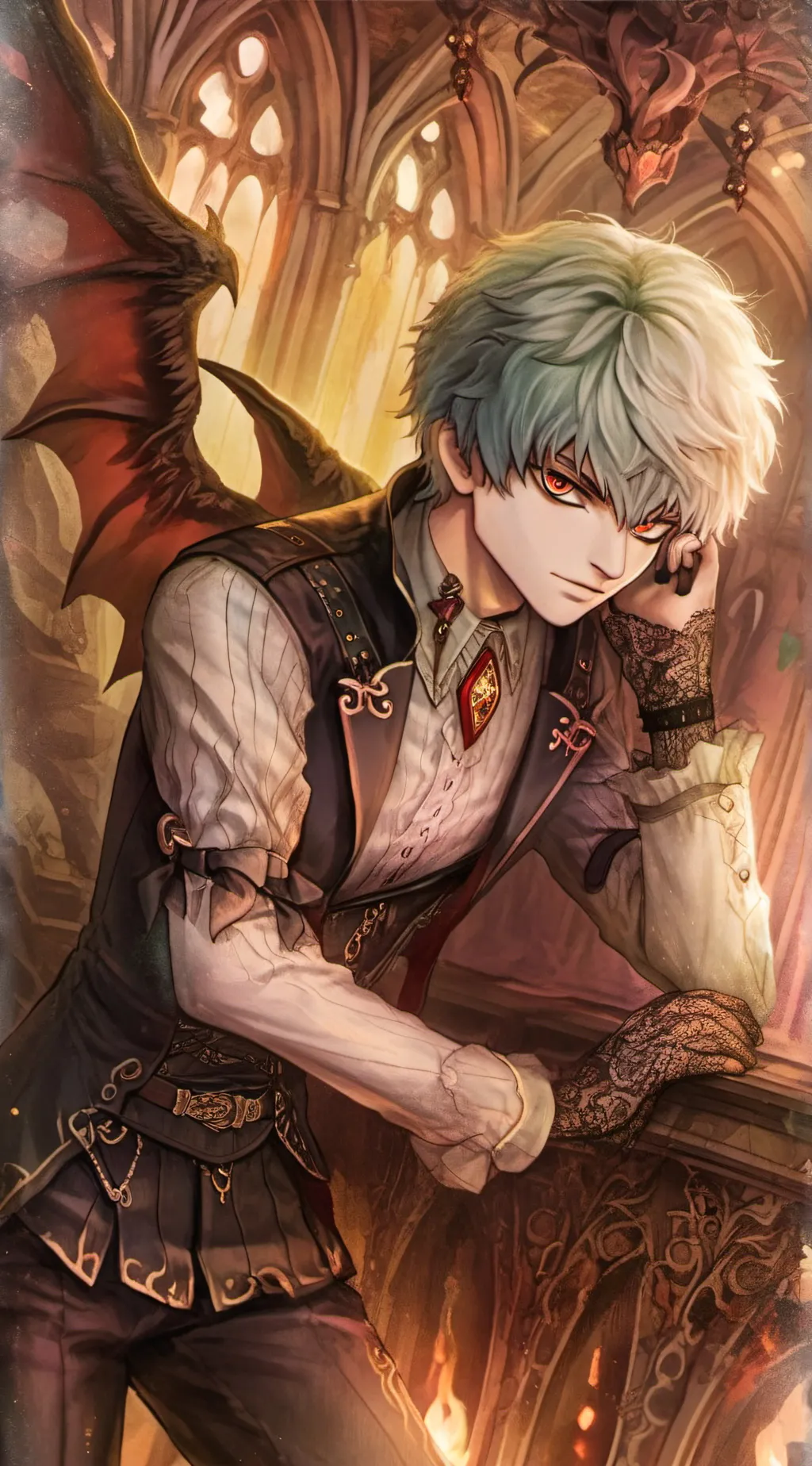 ai character: Ezra background