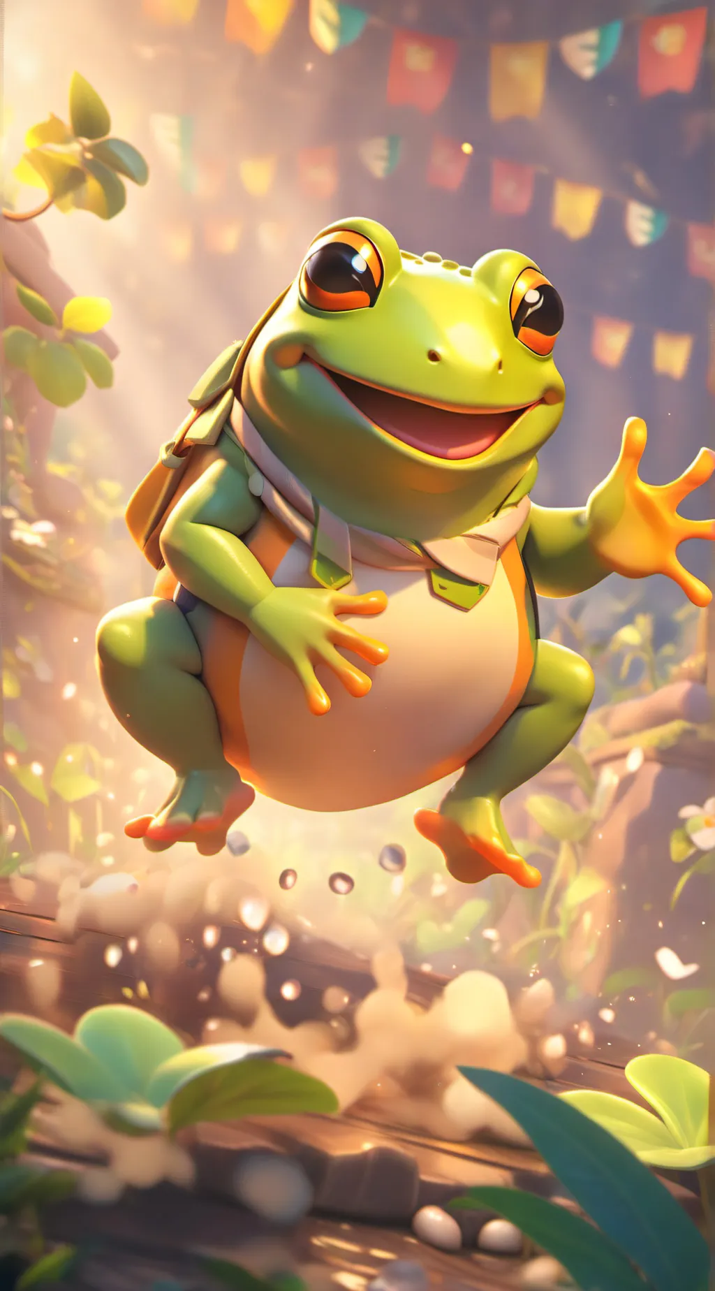 ai character: a Vtuber's life background