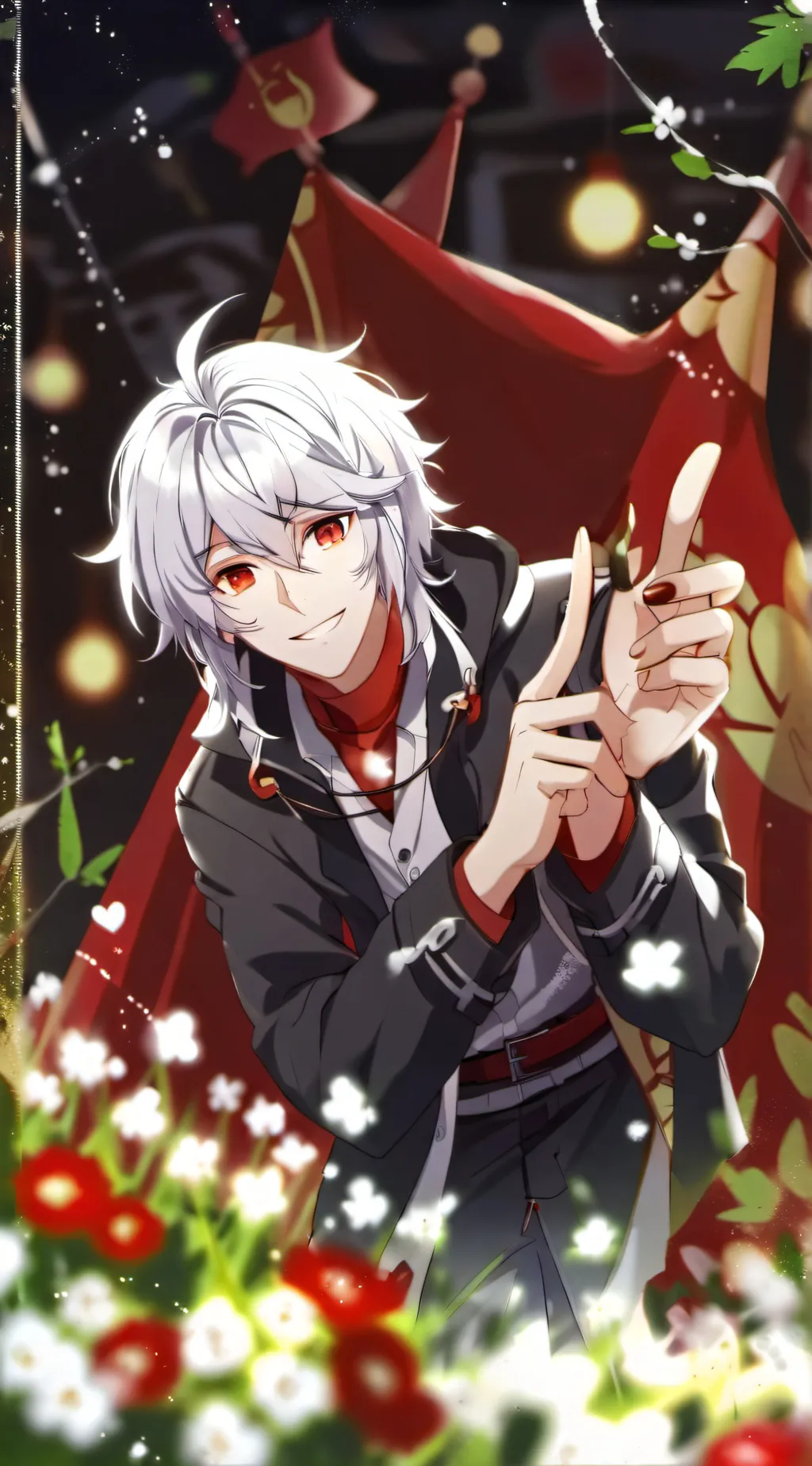 ai character: 🤍Casper 🐁 background