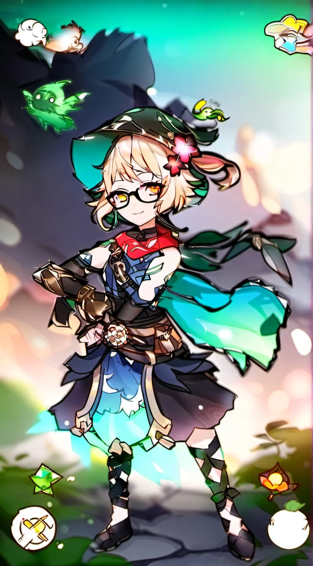 ai character: Emilie background