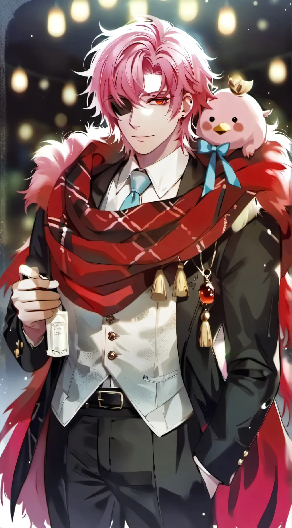 ai character: technoblade  background