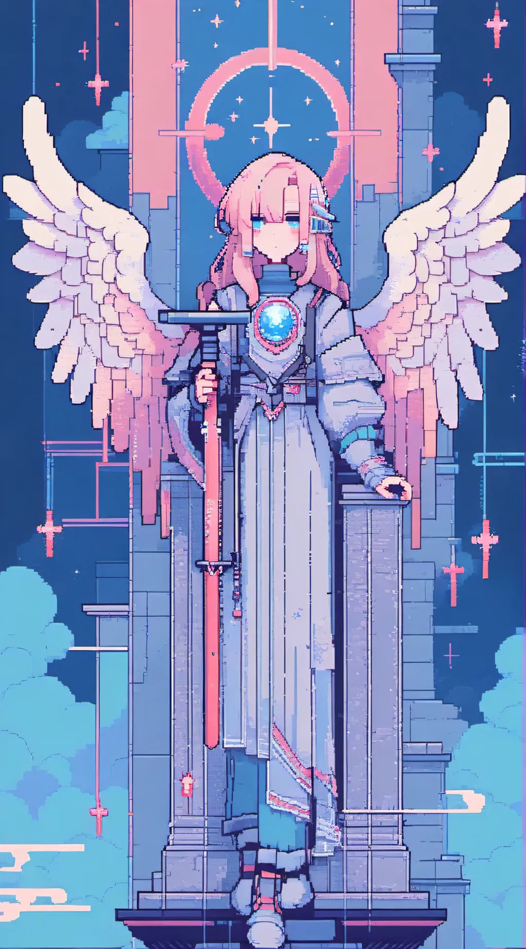 ai character: Angel dust  background