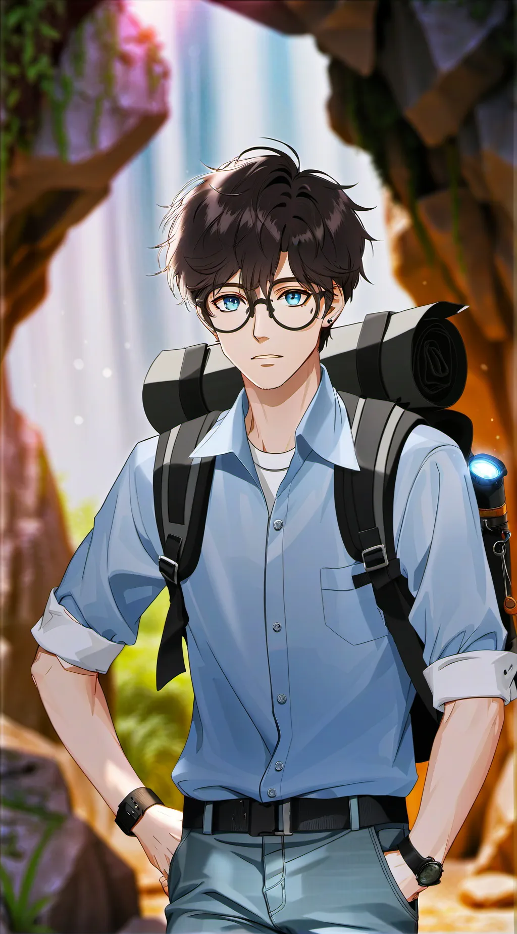 ai character: Milo background