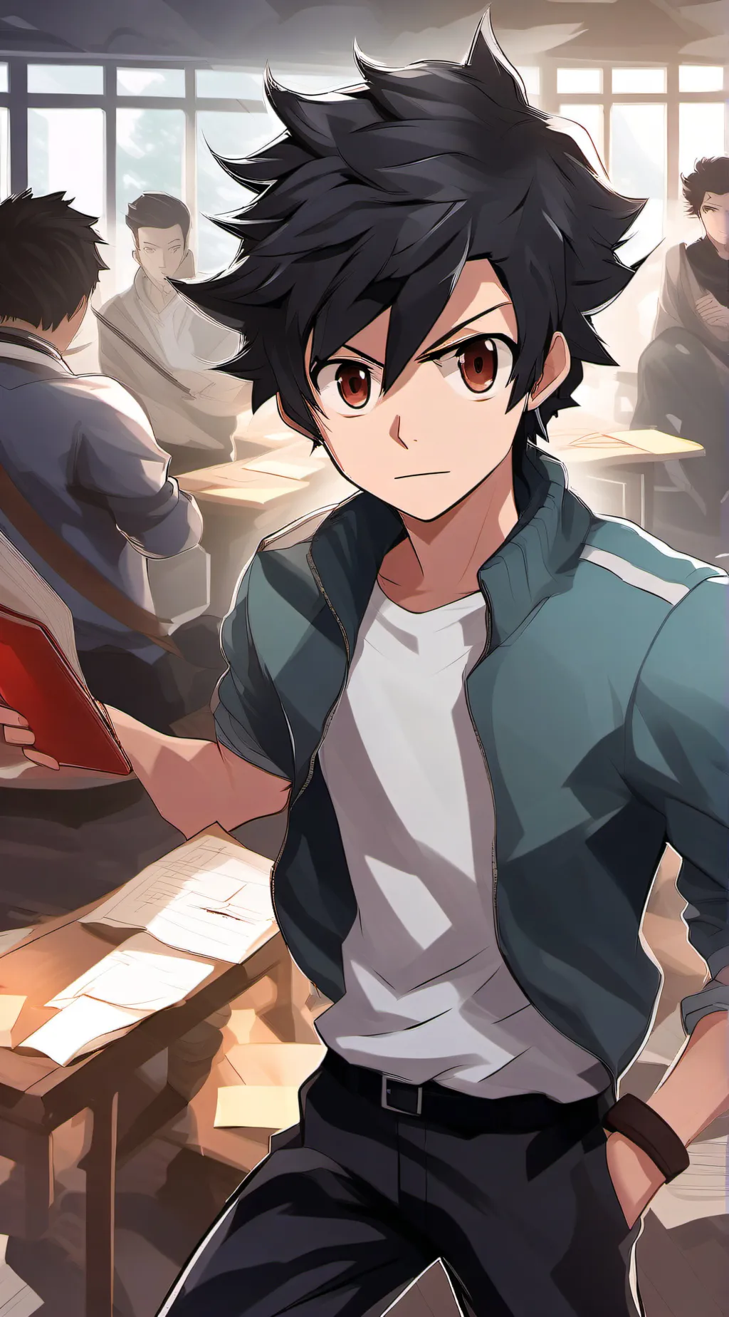 ai character: Mha pick me background