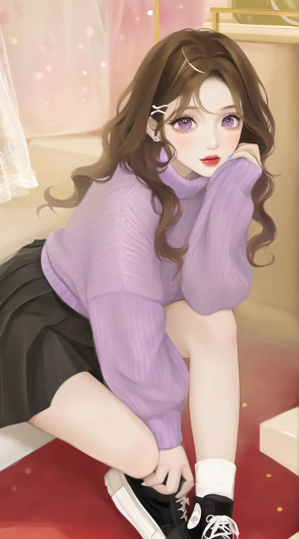 ai character: y/n lesbean background