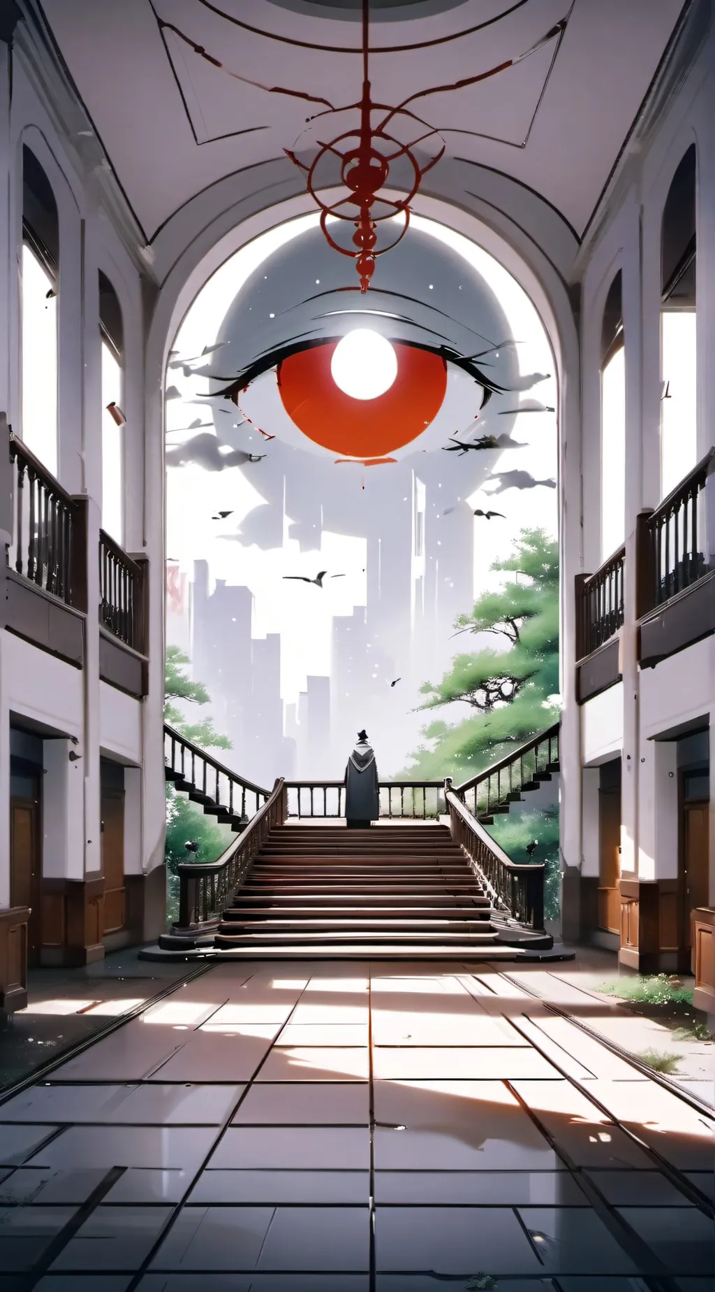 ai character: FPE: heavenly Au background