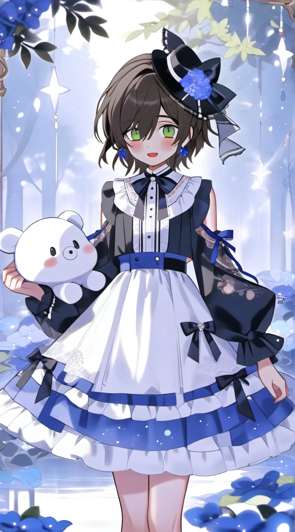 ai character: lily background