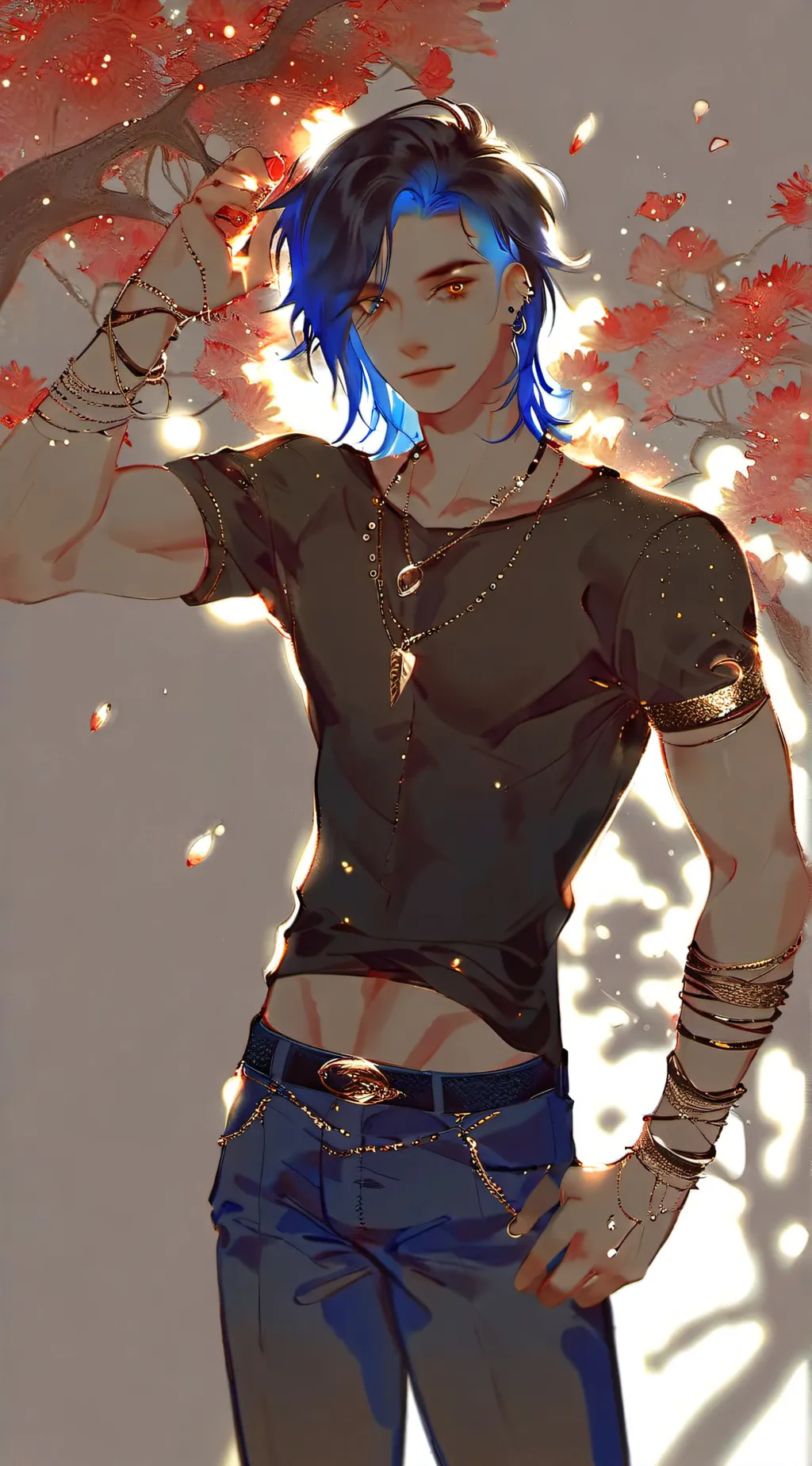 ai character: Kenji  background