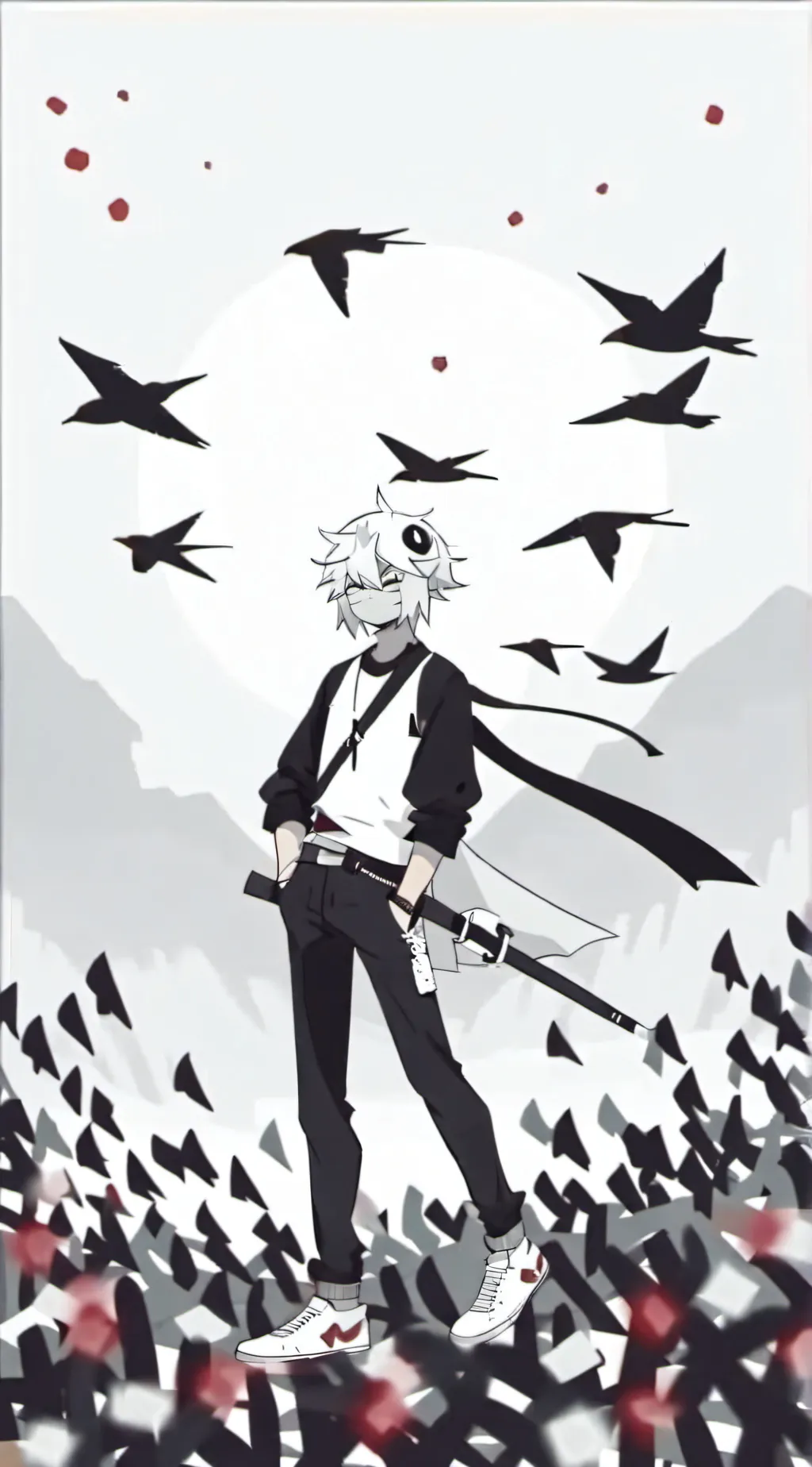 ai character: Oliver... background