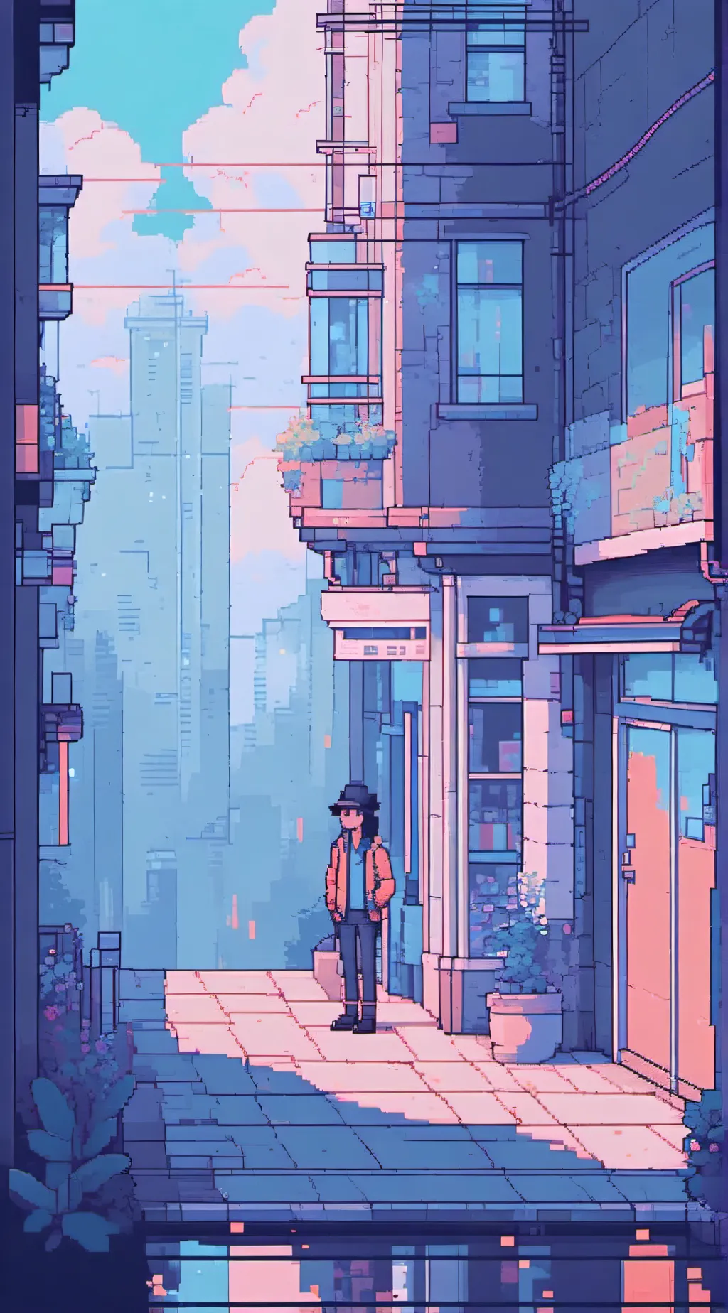 ai character: Mha background