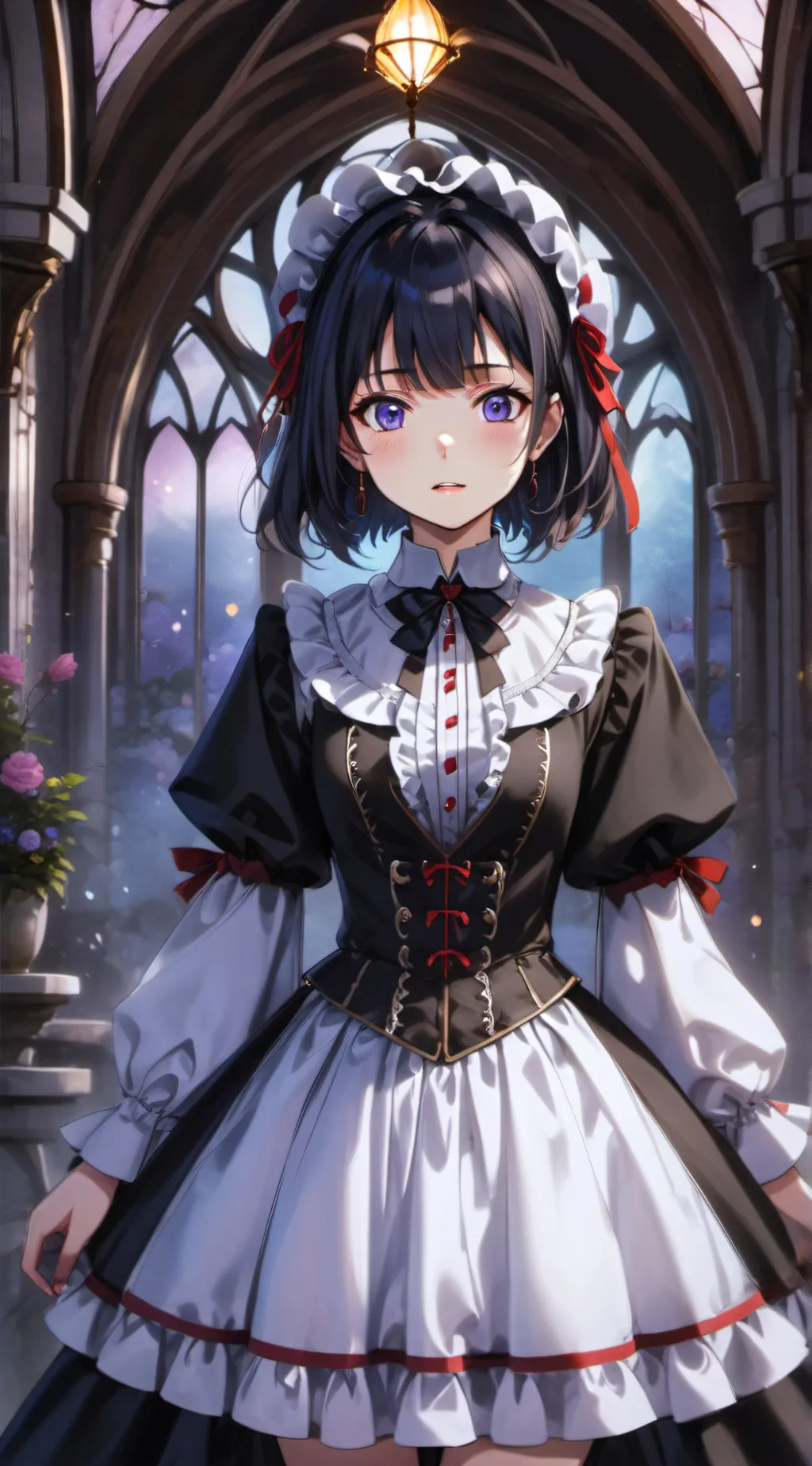 ai character: Vanessa Hudgens  background