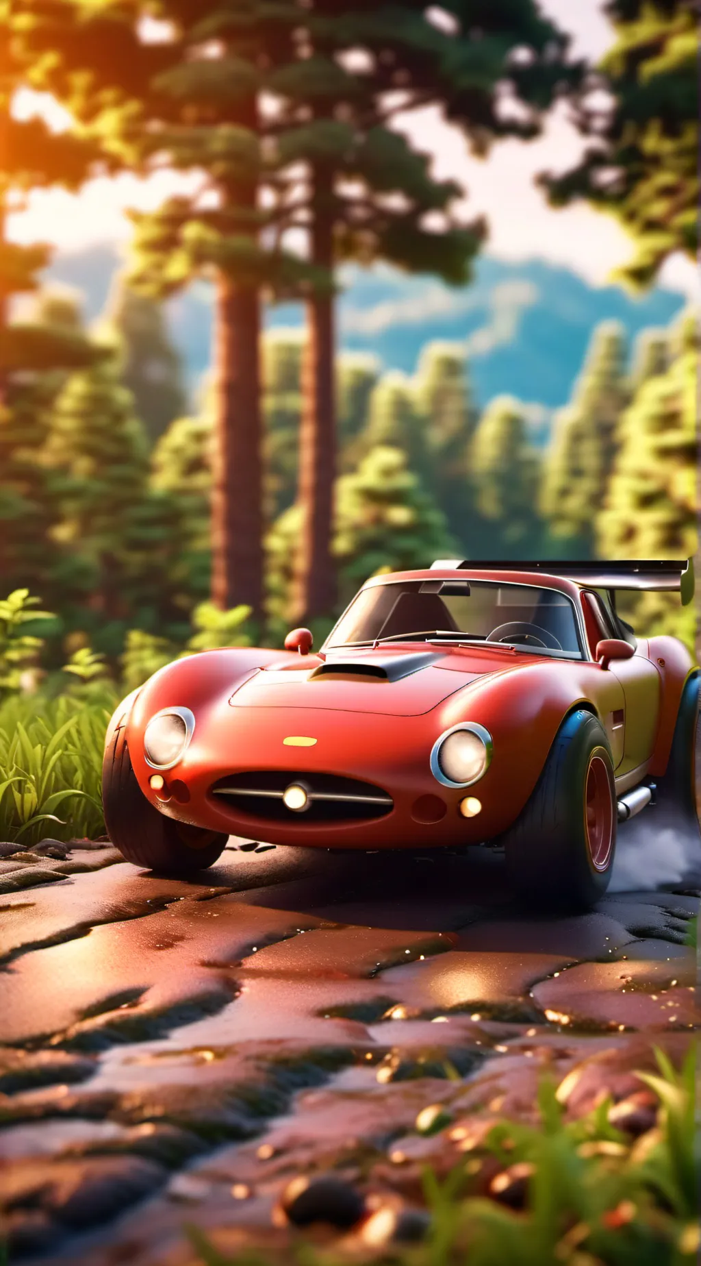 ai character: the Rc car. background