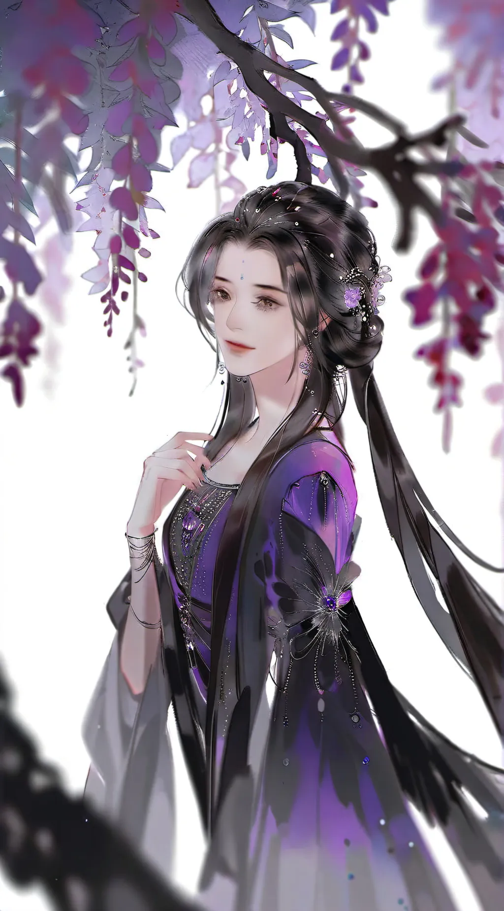 ai character: lily background