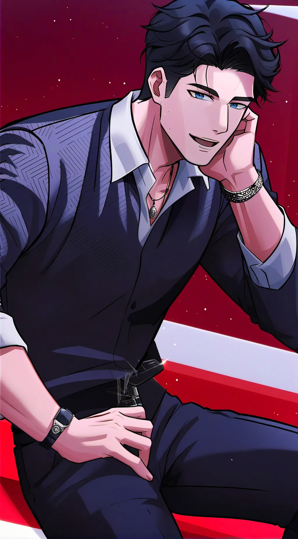 ai character: Zack £& Ethan background