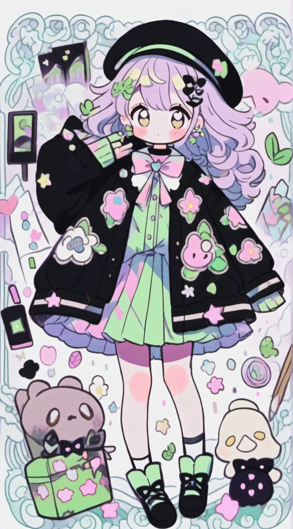 ai character: Mimi background