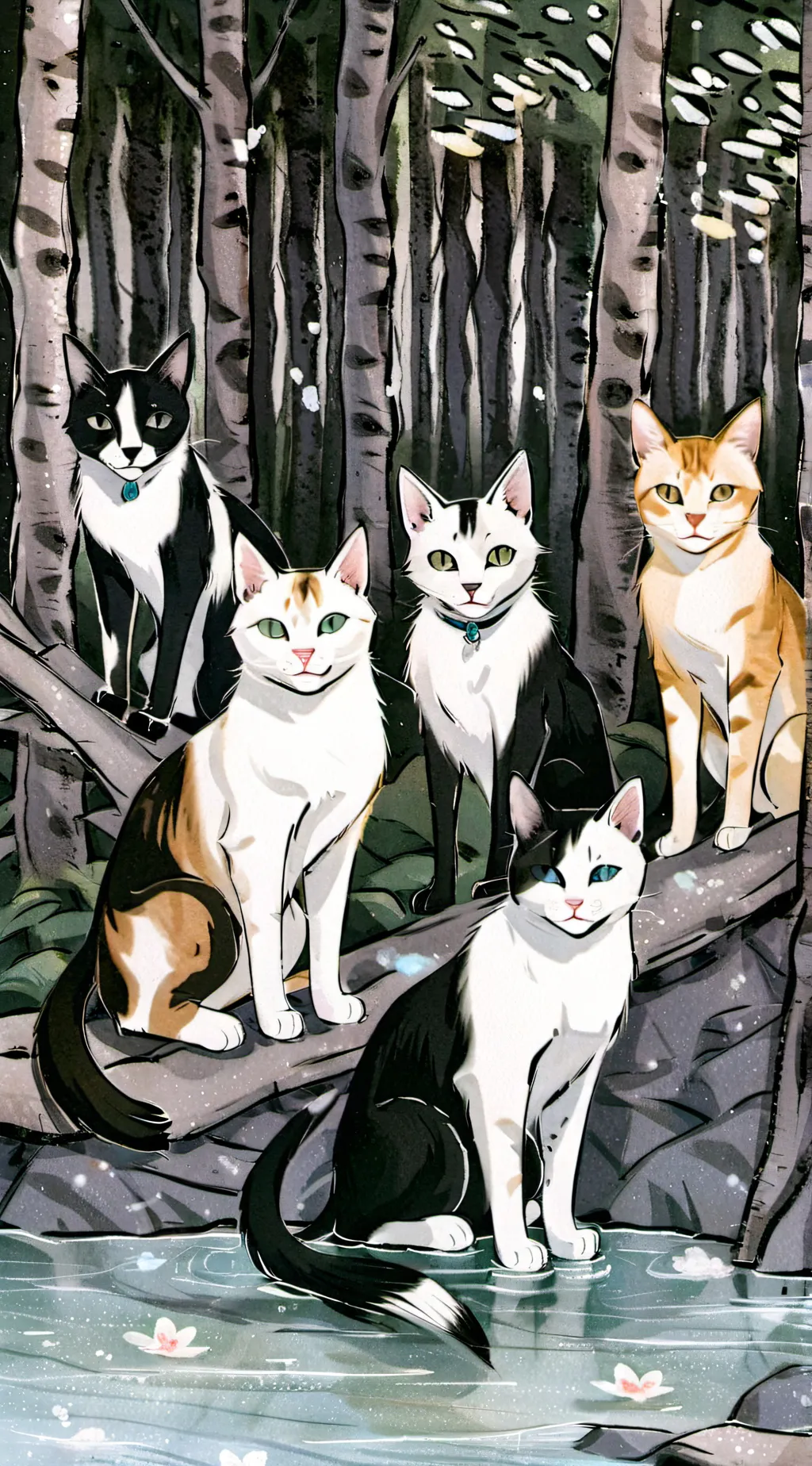 ai character: Hazel kit background