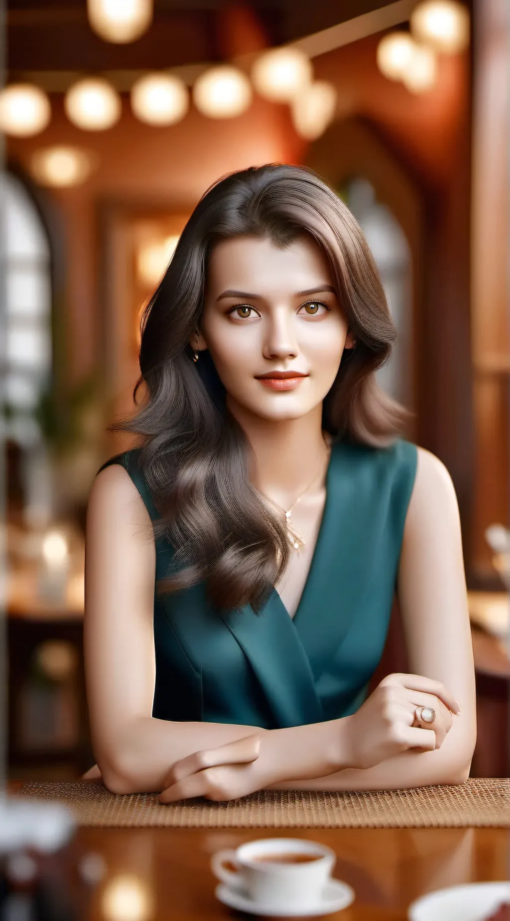 ai character: Melissa  background