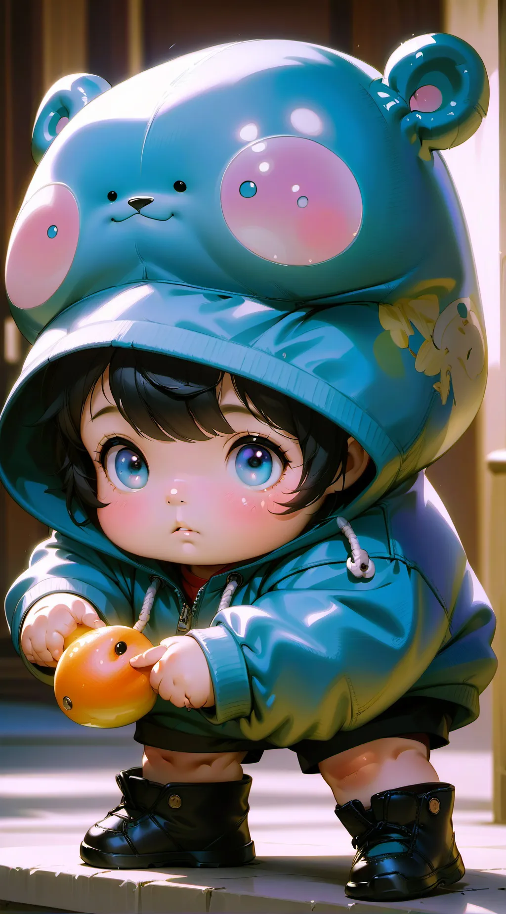 ai character: Rebecca  background