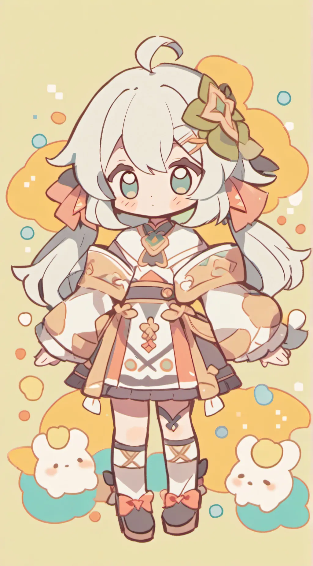 ai character: Katsuki Bakugo background