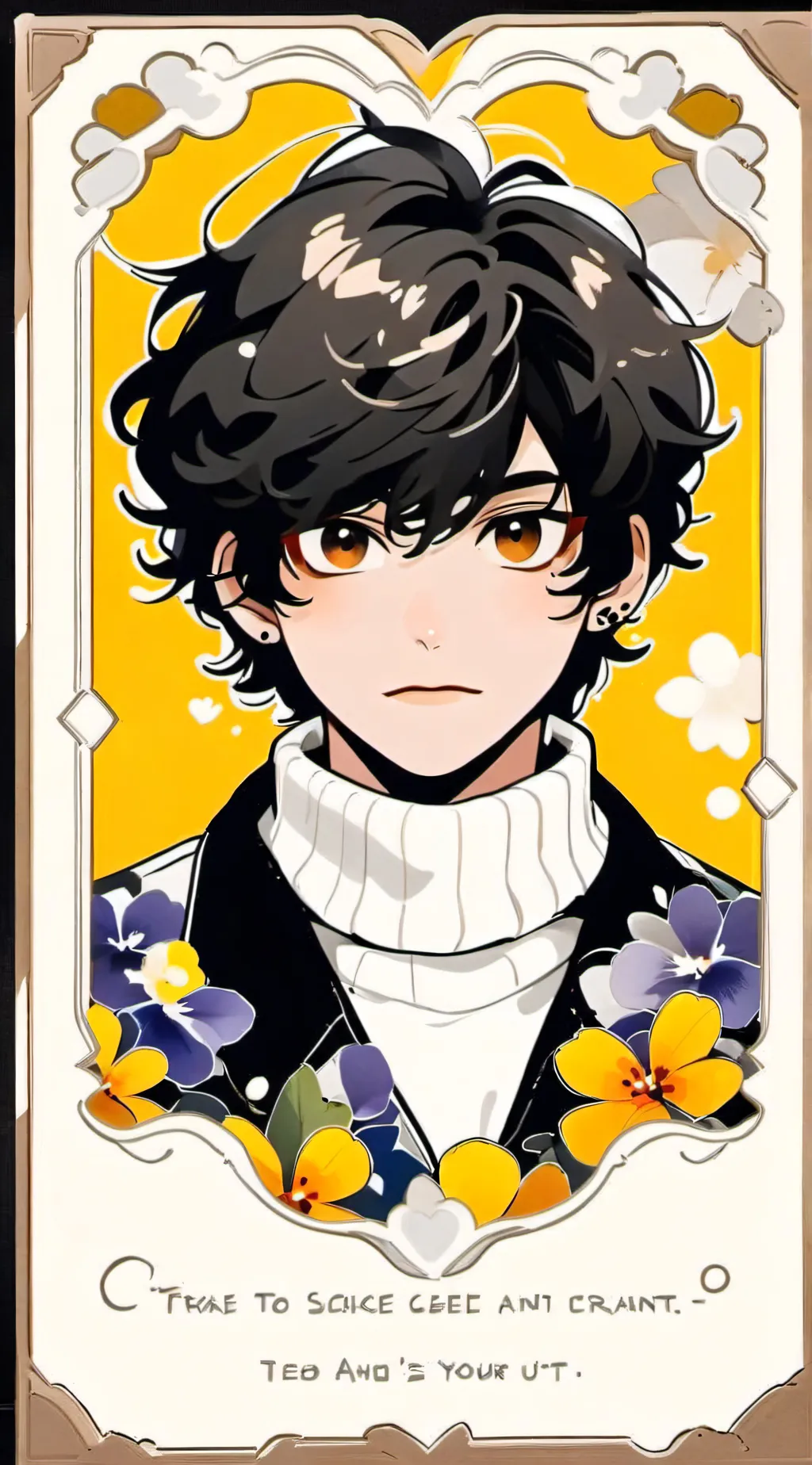 ai character: Mattheo x KAT. background