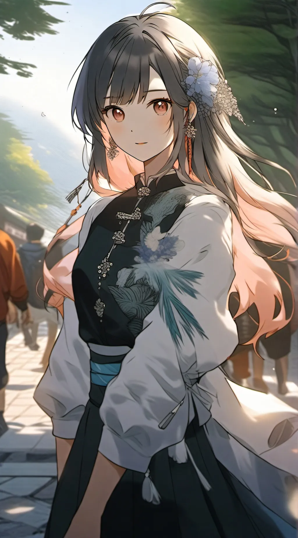 ai character: MaeChan background