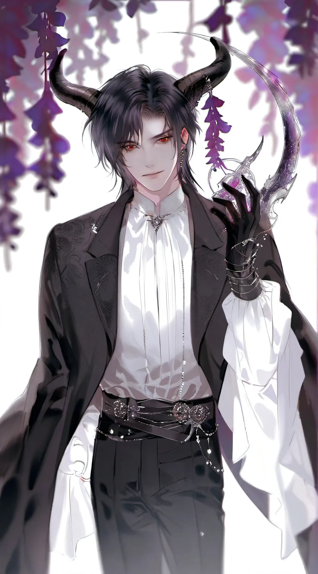 ai character: Ethereal background