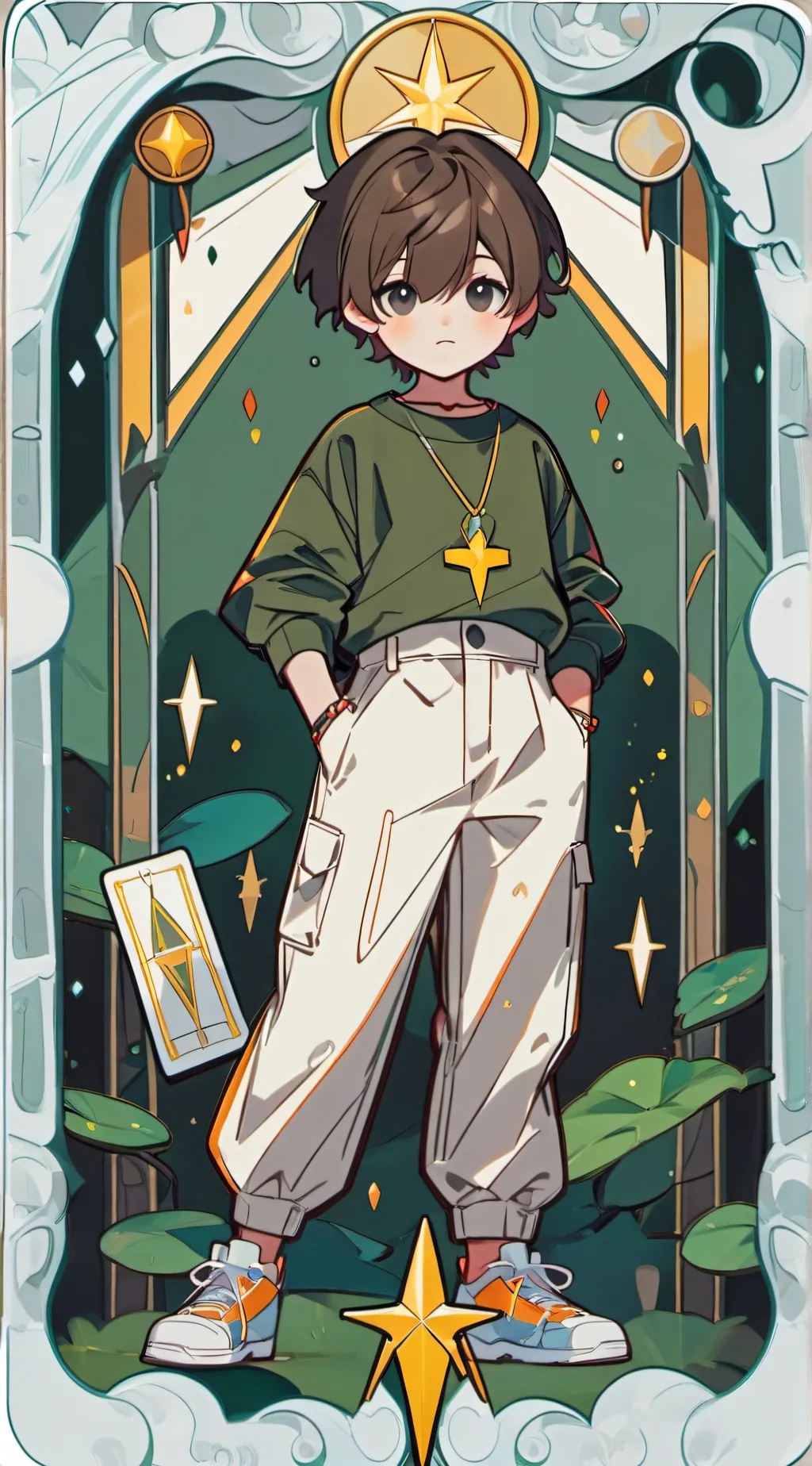 ai character: Max background