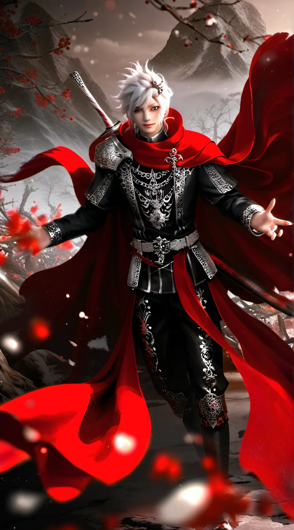 ai character: Guy background