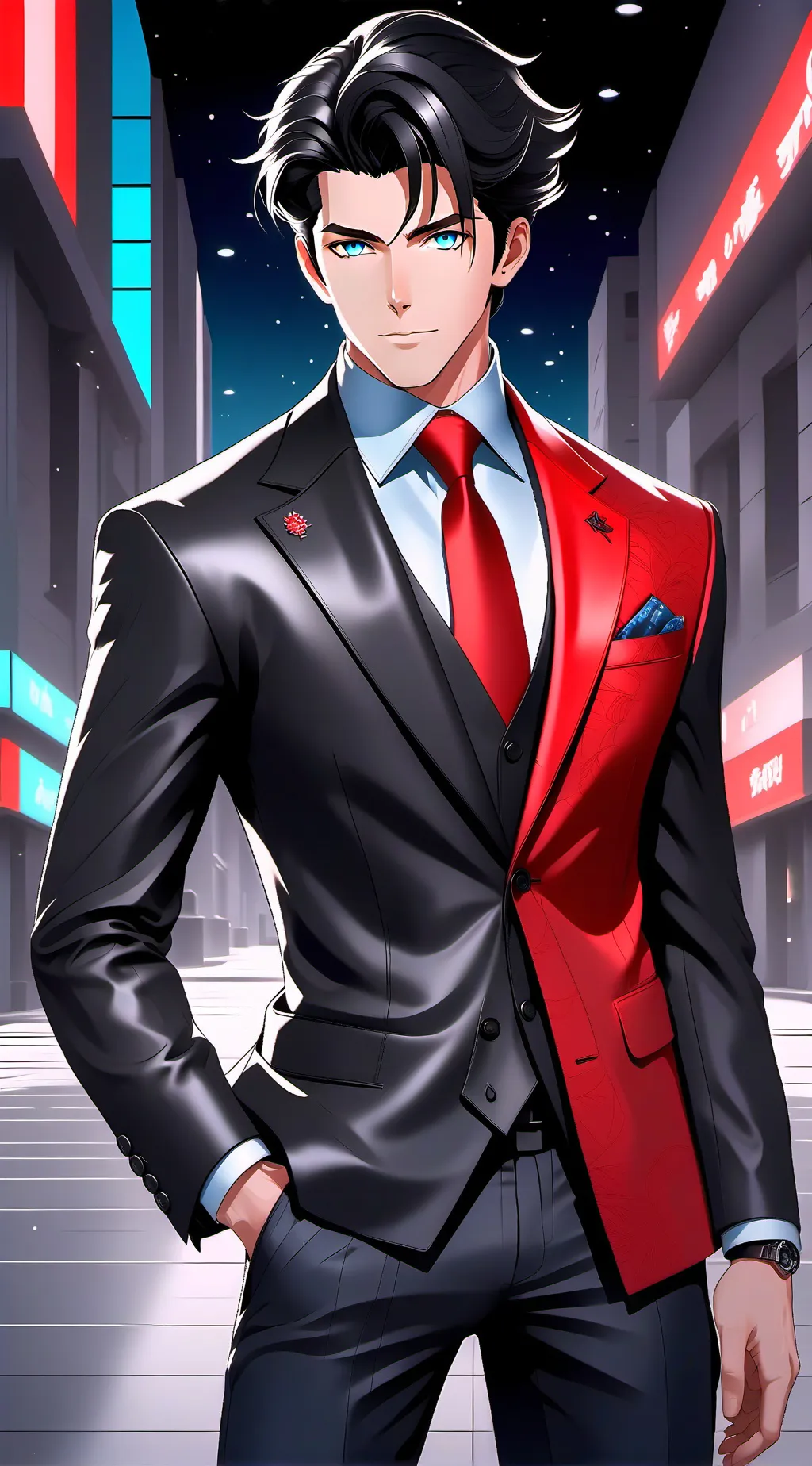 ai character: Damian Wayne  background