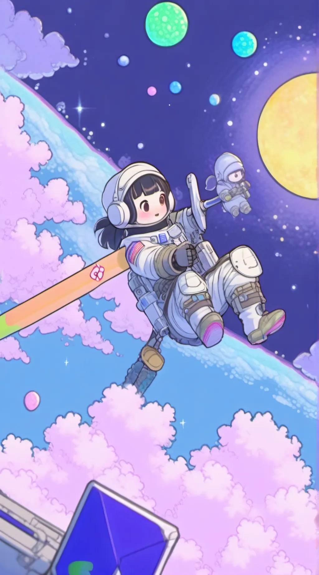 ai character: Among us  background