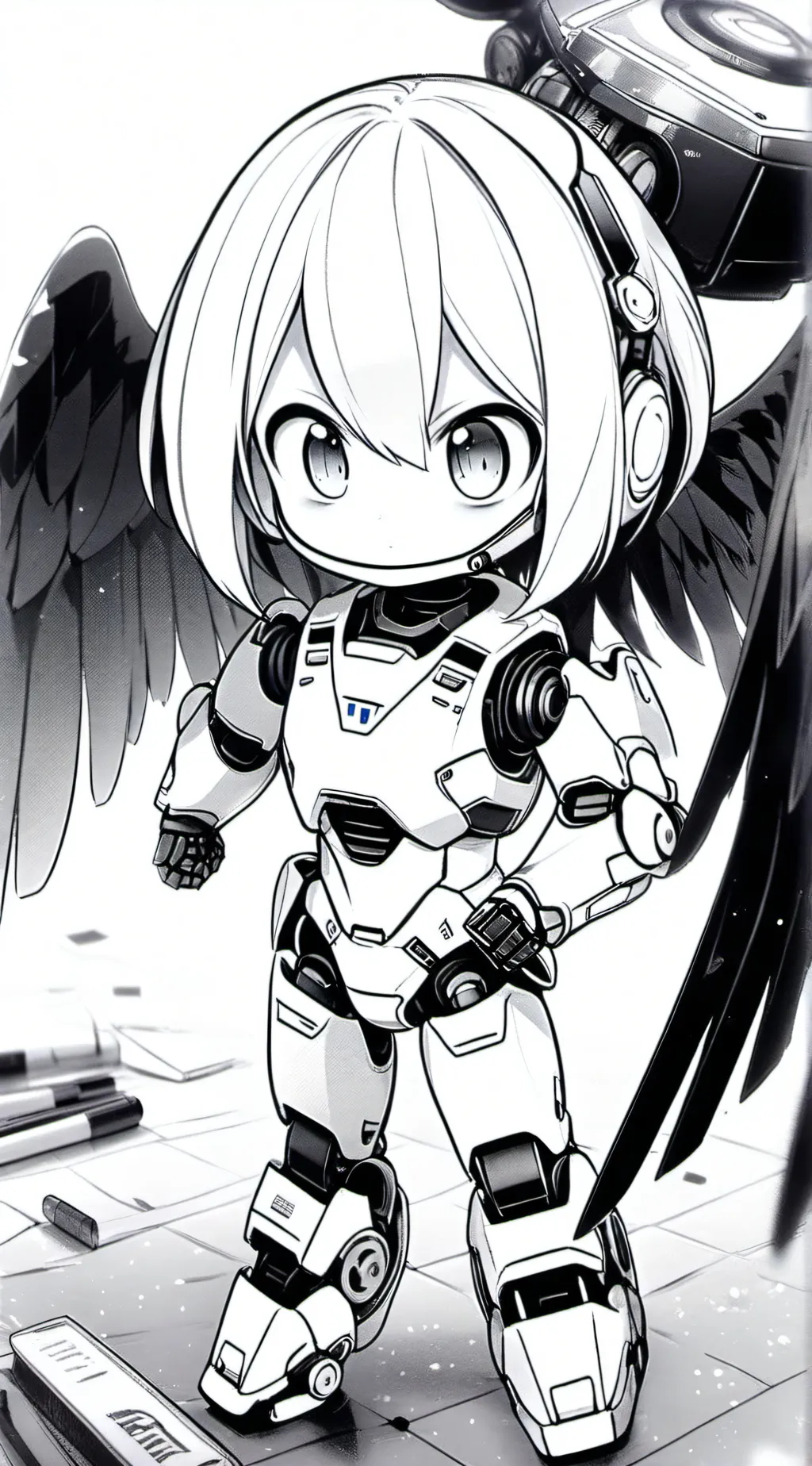 ai character: murder drones ep 8 background