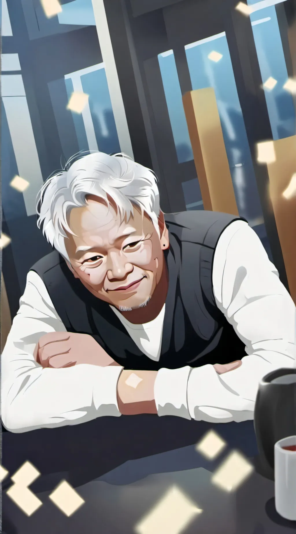 ai character: Grandpa luke background