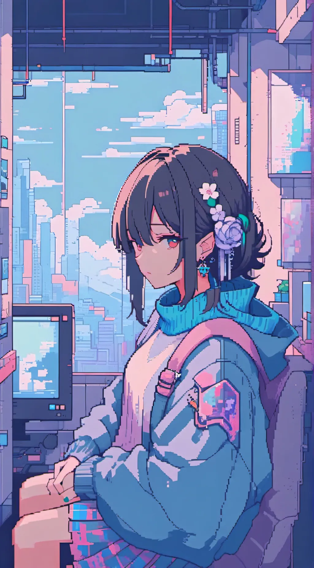 ai character: mha background