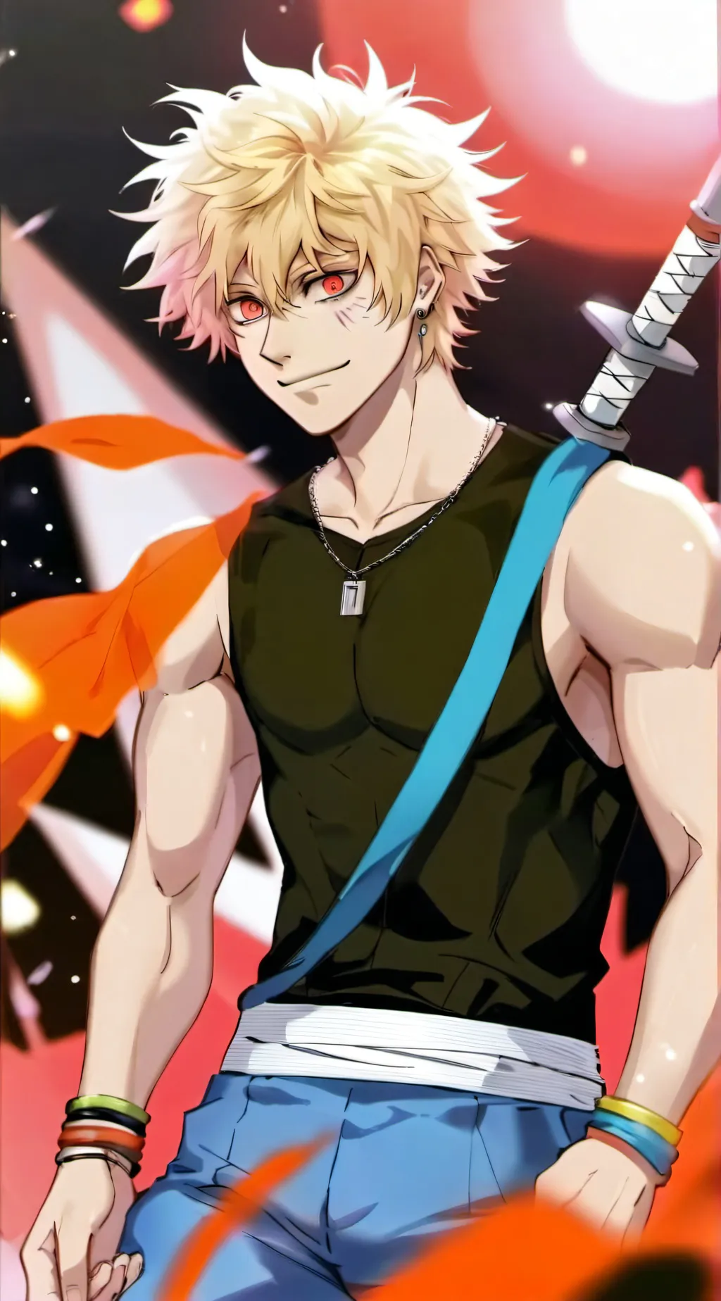 ai character: Bakugo katsuki ♡ background